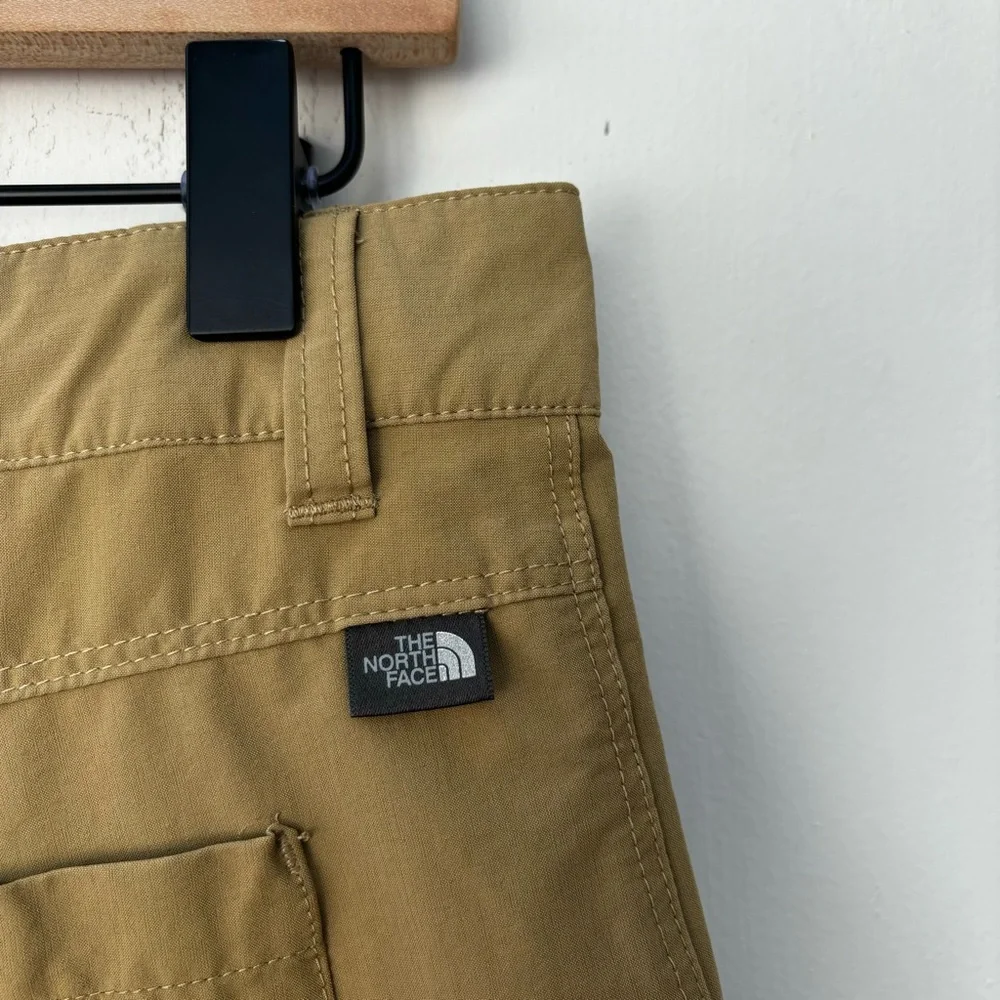 The North Face Khaki Parker Shorts Youth Girls Size XL Outdoors Hiking Stretch - Picture 11 of 16